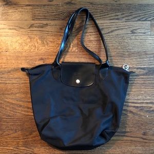 Black Longchamp Bag